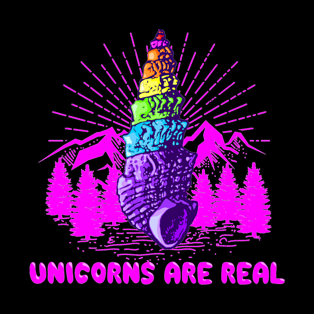 Unicorns are real, camping ed. by Spacecoincoin