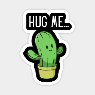 Hug me cactus Magnet