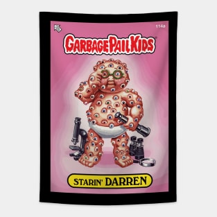 Garbage Pail Kids - Starin' Darren Vector Tapestry