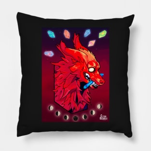 Wolf Crystal Pillow