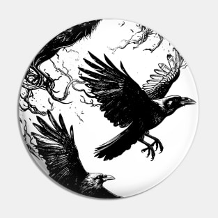 The Crow of the Cemetery Pin