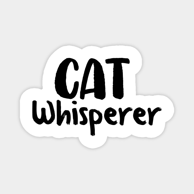 Cat Whisperer Magnet by sunima