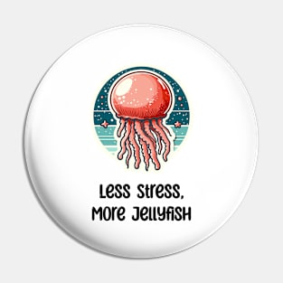 Cannonball Jellyfish Pin