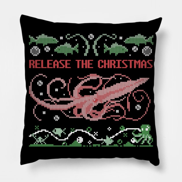 Release The Christmas Pillow by My Tribe Apparel