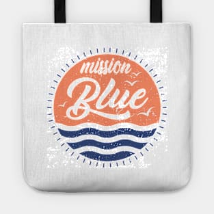 'Mission Blue' Ocean Conservation Shirt Tote