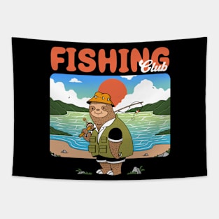 Fishing Club Tapestry