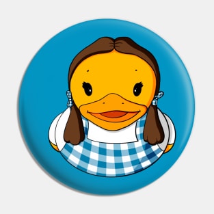 Dorothy Rubber Duck Pin