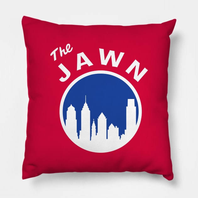 The Jawn - Red Pillow by KFig21