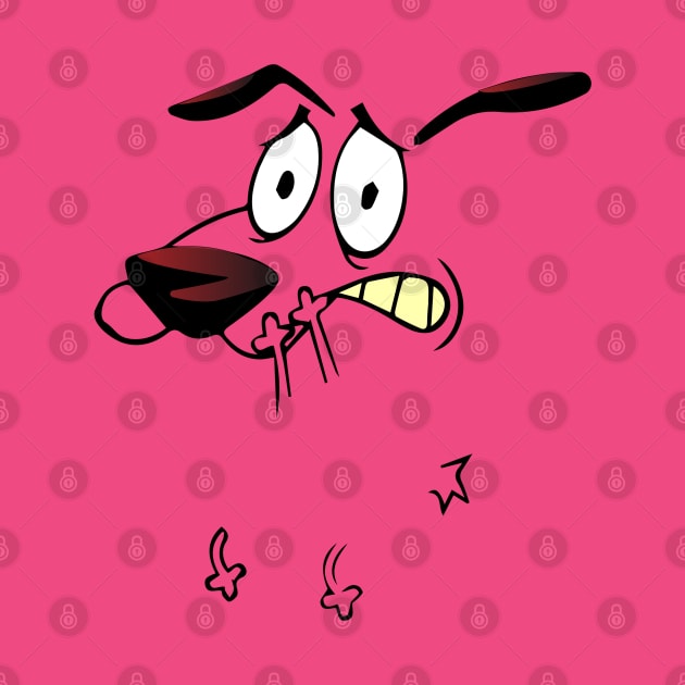 Courage the Cowardly Dog by funNkey