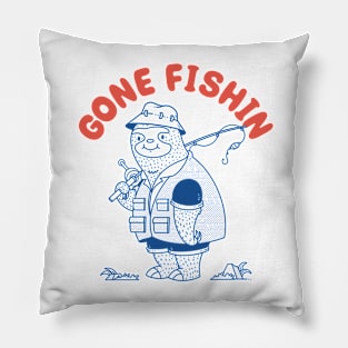 Gone Fishin Pillow