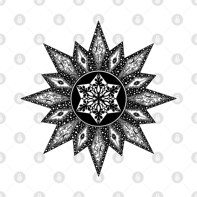 First Snow - Christmas design, Snowflakes - Sunweaver by Sunweaver