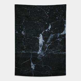 Black And Blue Elegant Marble Pattern Tapestry