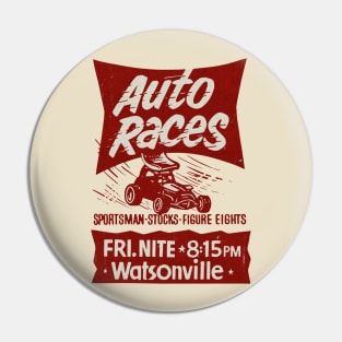 Vintage California Car Race Pin