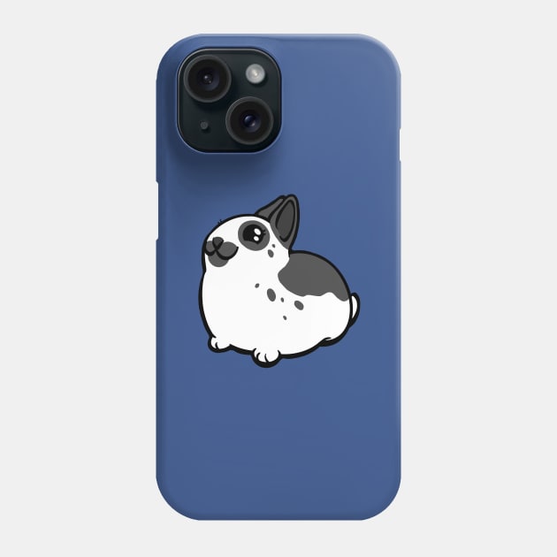 Black and White Bunny Rabbit Coney Phone Case by RJKpoyp