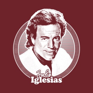 Julio Iglesias // Retro Style Fan Design T-Shirt