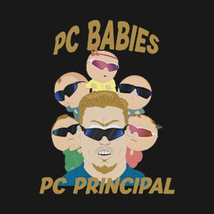 PC Principal and PC Babies | South Park T-Shirt