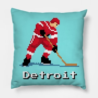 16-Bit Ice Hockey - Detroit Pillow