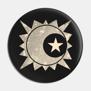 Sun Moon Star Pin