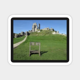 Corfe Castle (2), Dorset, England Magnet