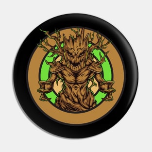 Horror Tree Beast Pin