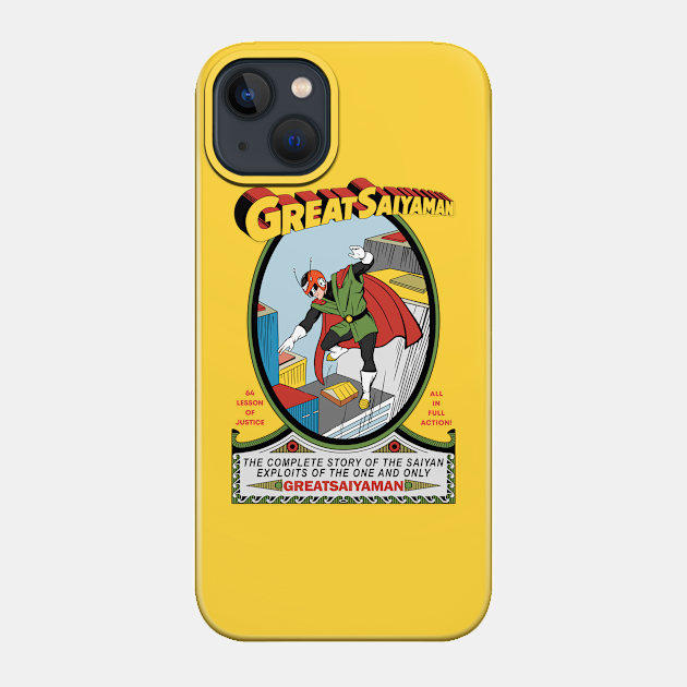 GreatSaiyaman - Dragon Ball - Phone Case