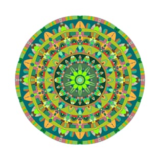 The Green Man Mandala T-Shirt