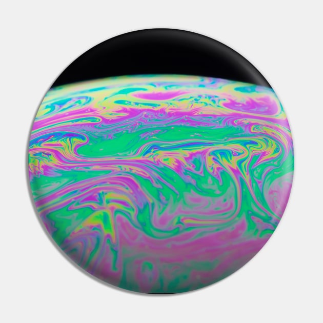 Soap Bubble Close Up Pin by philippemx