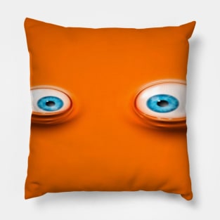 Orange Bugeye Pillow