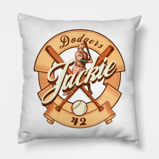 jackie, baseball Pillow