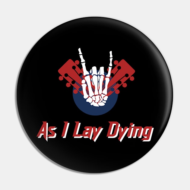 As I Lay Dying Pin by eiston ic