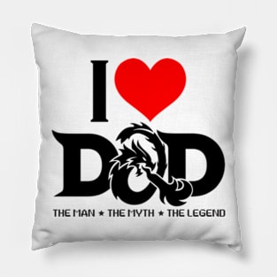 I LOVE DAD (D&D) Pillow