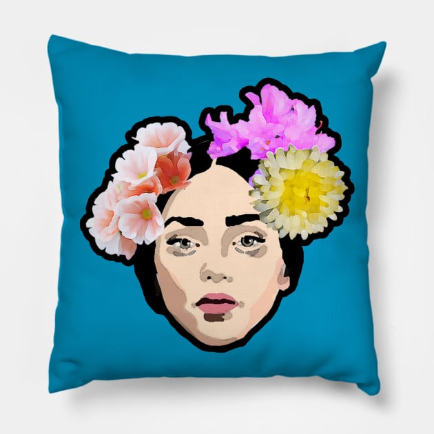 Frida Imposter Pillow by oliromi