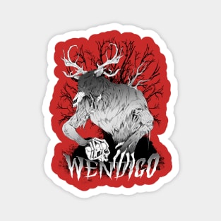 Wendigo Skinwalker Magnet