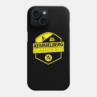 Kemmelberg Cobbled Climb Cycling Flanders Belgium Phone Case