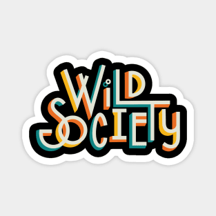 Wild Society Yellow Magnet