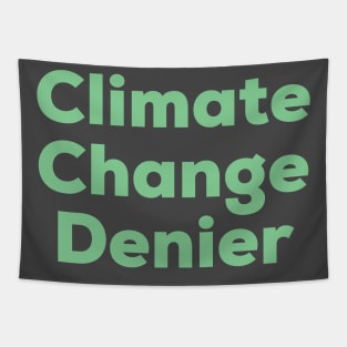 Climate Change Denier Tapestry