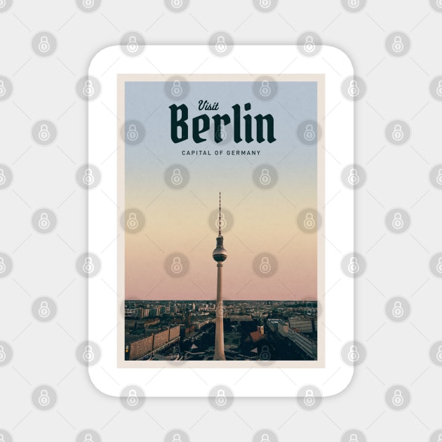 Visit Berlin Magnet by Mercury Club