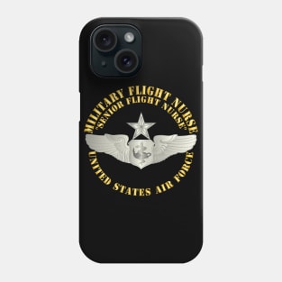 Military Flight Nurse - Flight Nurse - Seior Phone Case