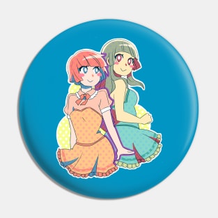 Polka Pop Girls Pin