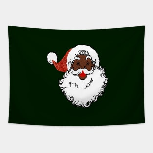 sequin print African santa claus Tapestry