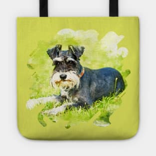 Miniature Schnauzer Tote