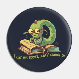 Worm Graduate - Cute Worm with Graduation Cap and Diploma T-Shirt Pin