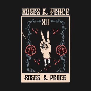 Rose and peace T-Shirt