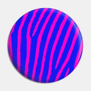 Zebra Print (Pink & Blue) Pin