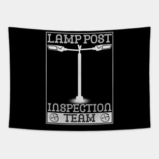 Lamp Post Inspection Team Tapestry