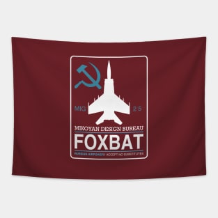 Mig-25 Foxbat Tapestry