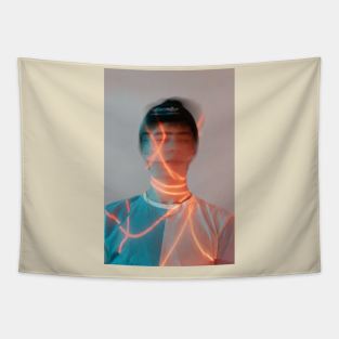 printed t shirt Tapestry