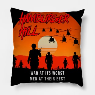 HAMBURGER HILL RETRO Pillow