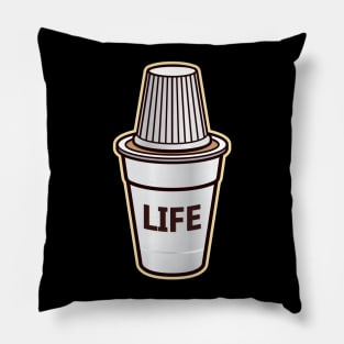 Colada Is Life' Cuban Cafecito Pillow