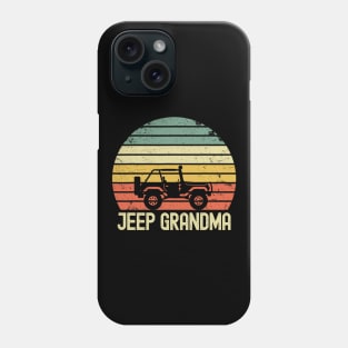 Jeep Grandma Vintage Jeep Phone Case